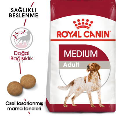 Royal Canin Medium Adult Orta Irk Yetişkin Köpek Maması 15 Kg - 2