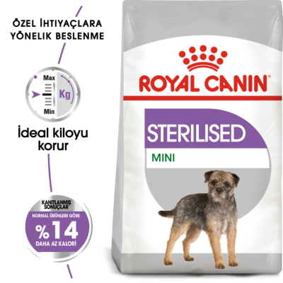 Royal Canin Mini Sterilised Kısırlaştırılmış Yetişkin Köpek Maması 3 Kg - 2