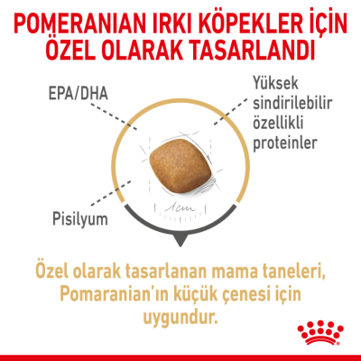 Royal Canin Pomeranian Adult Yetişkin Köpek Maması 1.5 Kg - 3