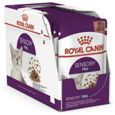 Royal Canin Sensory Feel Gravy Pouch Kedi Yaş Maması 85 Gr 12 Adet - 1