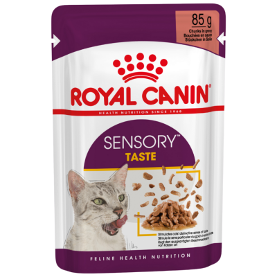 Royal Canin Sensory Taste Gravy Pouch Kedi Yaş Maması 85 Gr - 1