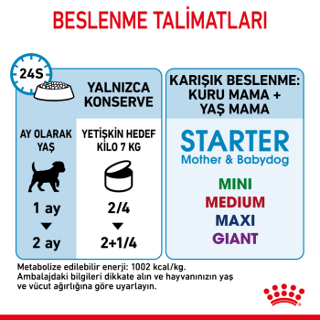 Royal Canin Starter Mother Babydog Yavru Köpek Konserve Maması 195 Gr - 6