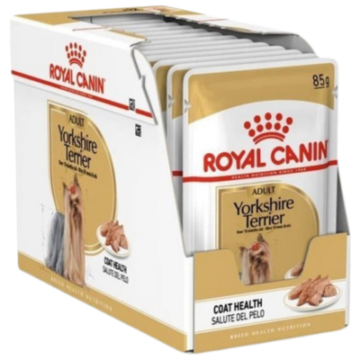 Royal Canin Yorkshire Terier Adult Pouch Köpek Yaş Maması 85 Gr 12 Adet - 1