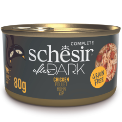 Schesir After Dark Tavuklu Et Suyunda Kedi Konservesi 80 Gr - 1