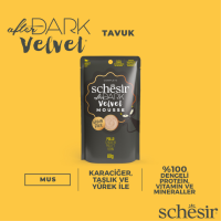 Schesir After Dark Tavuklu Mus Pouch Kedi Yaş Maması 80 Gr - 3