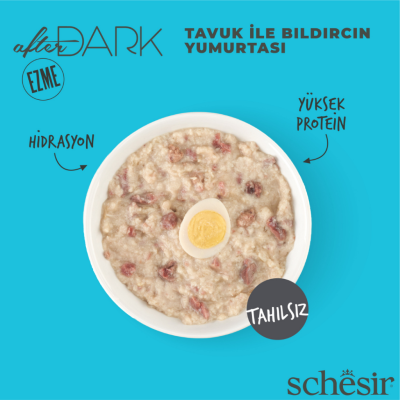 Schesir After Dark Tavuklu ve Bıldırcın Yumurtası Pate Kedi Konservesi 80 Gr - 2