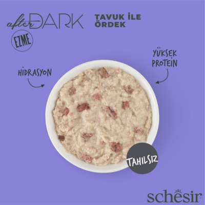 Schesir After Dark Tavuklu ve Ördekli Pate Kedi Konservesi 80 Gr - 2