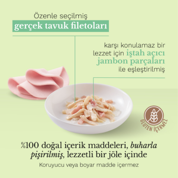 Schesir Cat İn Cooking Water Tavuk Filetolu Kendi Suyunda Doğal Kedi Konservesi 85 Gr - 2
