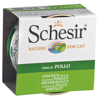 Schesir Cat Jelly Tavuk Filetolu Ve Pirinçli Kedi Konservesi 85 Gr - 1