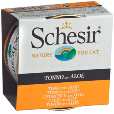 Schesir Cat Jelly Ton Balıklı Ve Aloeveralı Kedi Konservesi 85 Gr - 1