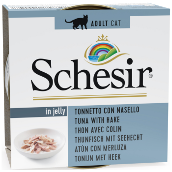 Schesir Cat Jelly Ton Balıklı ve Berlam Balıklı Kedi Konservesi 85 Gr - 1
