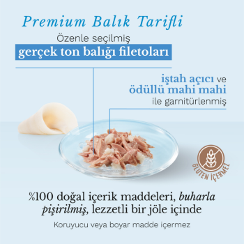 Schesir Cat Jelly Ton Balıklı ve Lambukalı Jöle İçerisinde Kedi Konservesi 85 Gr - 2
