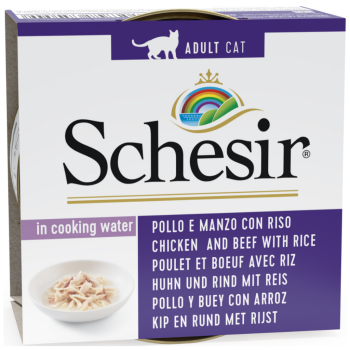 Schesir Cat Natural Tavuk Ve Sığır Etli Kedi Konservesi 85 Gr - 1
