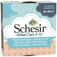 Schesir Kitten Ton Balıklı Ve Aloeveralı Yavru Kedi Konservesi 85 Gr - 1