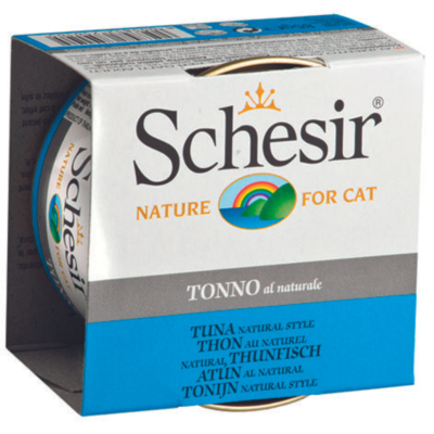 Schesir Naturel Ton Balıklı Kedi Konservesi 85 Gr - 1