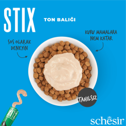 Schesir Stix Ton Balıklı Kedi Ödülü 6x15 Gr - 4