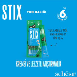 Schesir Stix Ton Balıklı Kedi Ödülü 6x15 Gr - 5