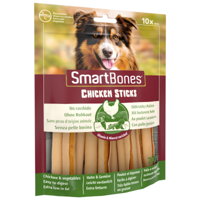 SmartBones Tavuklu Sticks Köpek Ödül Çubukları 10 Lu 200 Gr - 1