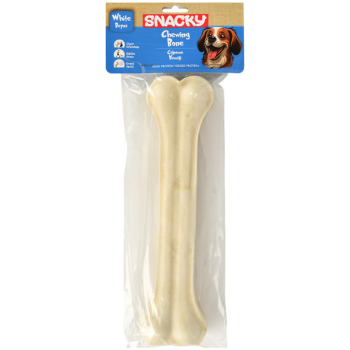 Snacky Chewing Bone Beyaz Köpek Çiğneme Kemiği 25 Cm 245 Gr - 1