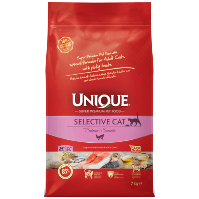 Unique Selective Somonlu Yetişkin Kedi Maması 7 Kg - 1