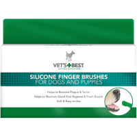 Vet's Best Slikon Başlıklı Parmak Diş Fırçası 5 Li Paket - 2
