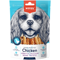 Wanpy Kalsiyumlu Gerçek Tavuk Sargılı Köpek Ödülü 100 Gr - Wanpy