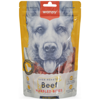 Wanpy Marbled Bites Gerçek Dana ve Tavuk Etli Köpek Ödülü 100 Gr - 1