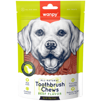 Wanpy Sığır Aromalı Dental Köpek Ödülü 100 Gr - 1