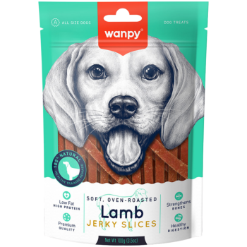 Wanpy Yumuşak Kuzu Eti Dilimleri Köpek Ödülü 100 Gr - 1