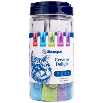 Zampa Creamy Delight Mix Krema Kedi Ödülü 30x16 Gr - 1