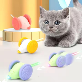 Zampa Fare Şeklinde Şarjlı Hareketli Kedi Oyuncağı - 1